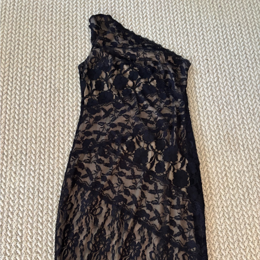 Onyx Nite Black Lace Chemise